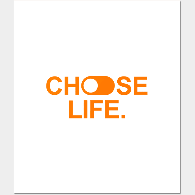 Choose life - trainspotting Wall Art by Gman_art